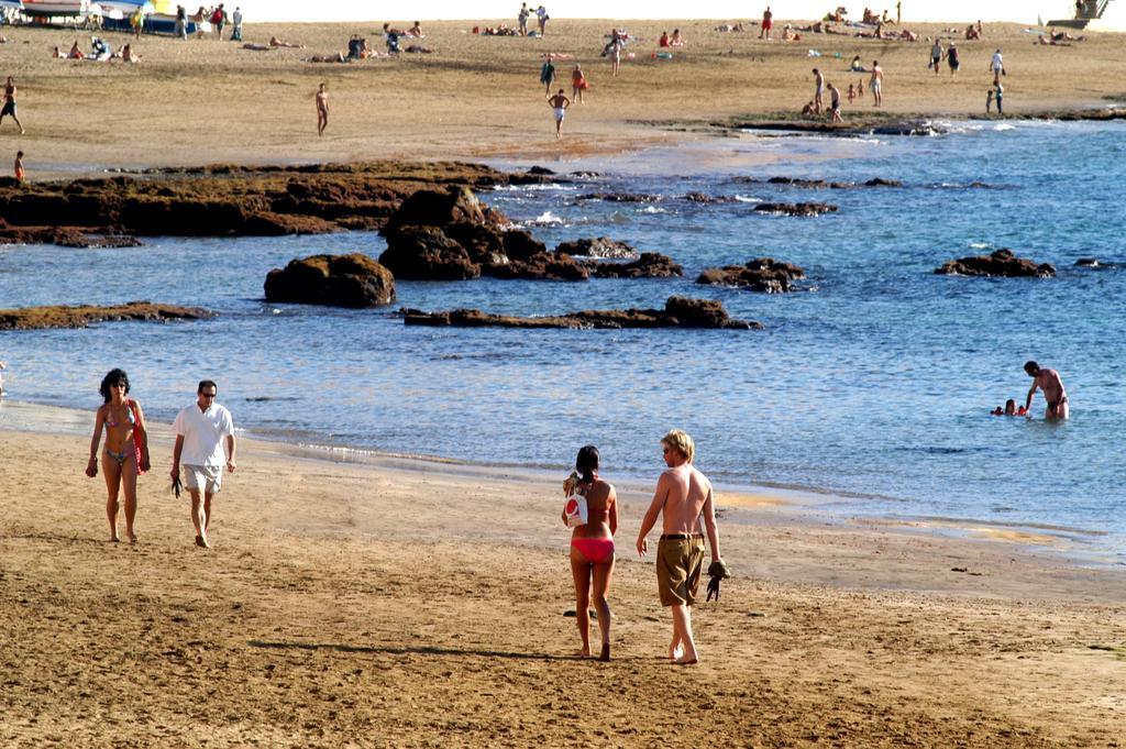 לאס פאלמס דה גראן קנאריה Apartamentos Luz Playa מראה חיצוני תמונה